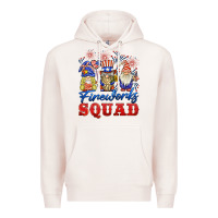 Pale Pink fireworks squad Premium Hoodie - BarkalooDesign