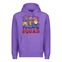 Purple fireworks squad Premium Hoodie - BarkalooDesign