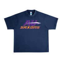 Navy alfred university Urban Heavy Tee - linhVisuals