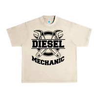 Sandshell diesel mechanic Urban Heavy Tee - linhVisuals