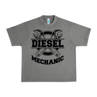 Tornado diesel mechanic Urban Heavy Tee - linhVisuals