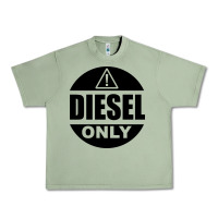 Oil Green Diesel Only Urban Heavy Tee - linhVisuals