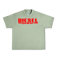Oil Green Diesel Power Urban Heavy Tee - linhVisuals