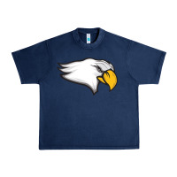 Navy benedictine university Urban Heavy Tee - linhVisuals