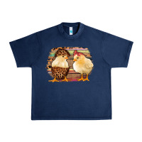 Navy Western Leopard and Serape Chicks Urban Heavy Tee - Jasminsmagicworld
