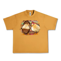 Peanut Butter Western Leopard and Serape Chicks Urban Heavy Tee - Jasminsmagicworld