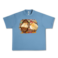 Pebble Blue Western Leopard and Serape Chicks Urban Heavy Tee - Jasminsmagicworld