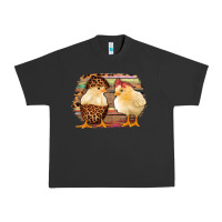 Pigment Black Western Leopard and Serape Chicks Urban Heavy Tee - Jasminsmagicworld