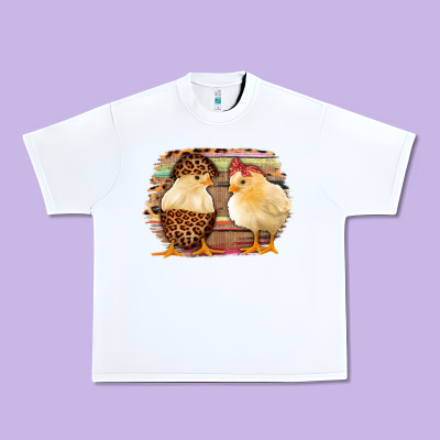 Western Leopard And Serape Chicks Urban Heavy Tee Designed By Jasminsmagicworld