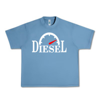 Pebble Blue diesel stylish Urban Heavy Tee - linhVisuals