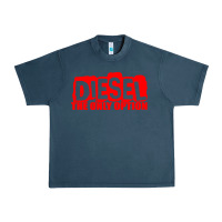Midnight Navy Diesel The Only Option Urban Heavy Tee - linhVisuals