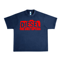 Navy Diesel The Only Option Urban Heavy Tee - linhVisuals