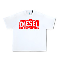 White Diesel The Only Option Urban Heavy Tee - linhVisuals