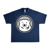 Navy bowdoin college Urban Heavy Tee - linhVisuals