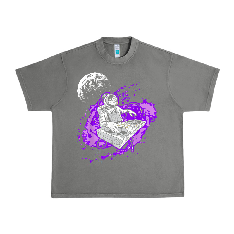 Techno Astronaut Electronic Music Rave Festival Raver T Shirt Urban Heavy Tee by linhVisuals | Teevron