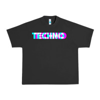 Pigment Black techno music t shirt Urban Heavy Tee - linhVisuals