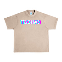 French Oak techno music t shirt Urban Heavy Tee - linhVisuals