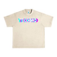 Sandshell techno music t shirt Urban Heavy Tee - linhVisuals