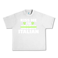 Lunar Rock kiss me im italian t  shirt kiss me i'm irish italian patriotic st pat Urban Heavy Tee - linhVisuals