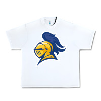White Carleton College Urban Heavy Tee - linhVisuals