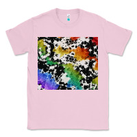 Bubblegum Pink rainbow pride cowhide tumbler Classic Tee - FaDigitalArtStudio