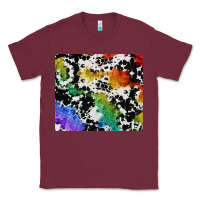 Burgundy rainbow pride cowhide tumbler Classic Tee - FaDigitalArtStudio