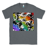 Charcoal Heather rainbow pride cowhide tumbler Classic Tee - FaDigitalArtStudio