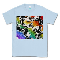 Dusty Blue rainbow pride cowhide tumbler Classic Tee - FaDigitalArtStudio