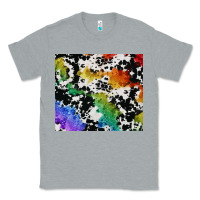 Heather Grey rainbow pride cowhide tumbler Classic Tee - FaDigitalArtStudio