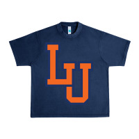 Navy langston university lion Urban Heavy Tee - linhVisuals