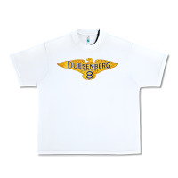 White duesenberg straight Urban Heavy Tee - linhVisuals
