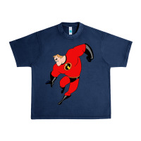 Navy incredibles Urban Heavy Tee - linhVisuals