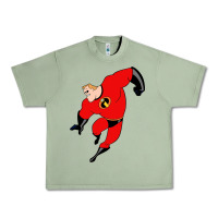 Oil Green incredibles Urban Heavy Tee - linhVisuals