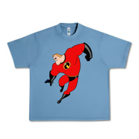 Pebble Blue incredibles Urban Heavy Tee - linhVisuals