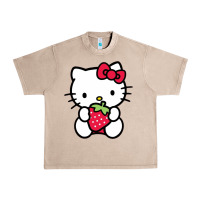 French Oak kitty Urban Heavy Tee - linhVisuals