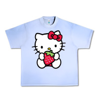 Grape Ice kitty Urban Heavy Tee - linhVisuals