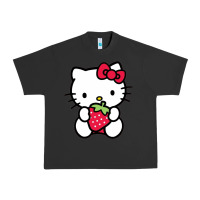 Pigment Black kitty Urban Heavy Tee - linhVisuals