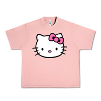 Salmon kitty Urban Heavy Tee - linhVisuals