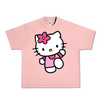Salmon kitty Urban Heavy Tee - linhVisuals