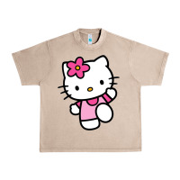 French Oak kitty Urban Heavy Tee - linhVisuals