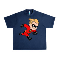Navy incredibles Urban Heavy Tee - linhVisuals