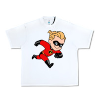White incredibles Urban Heavy Tee - linhVisuals