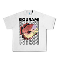 Lunar Rock giant gourami fish 80's monster fish keeper tropical fish t shirt Urban Heavy Tee - linhVisuals