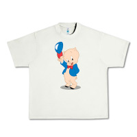 Pistachio porky pig Urban Heavy Tee - linhVisuals