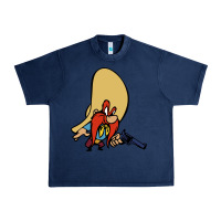 Navy sam yosemite Urban Heavy Tee - linhVisuals