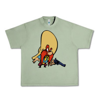 Oil Green sam yosemite Urban Heavy Tee - linhVisuals
