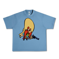 Pebble Blue sam yosemite Urban Heavy Tee - linhVisuals