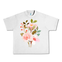Lunar Rock Bouquet Floral Urban Heavy Tee - linhVisuals