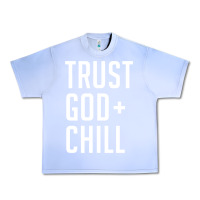 Grape Ice trust god and chill tee vintage pullover hoodie Urban Heavy Tee - linhVisuals