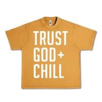 Peanut Butter trust god and chill tee vintage pullover hoodie Urban Heavy Tee - linhVisuals
